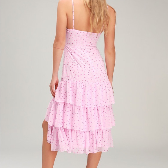 Pink Ruffle Dress - Picture 2 of 6